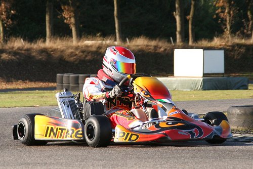 Damiano Ciapponi maakt eerste meters op Intrepid